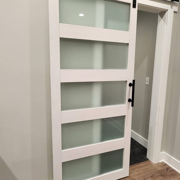 basement sliding door